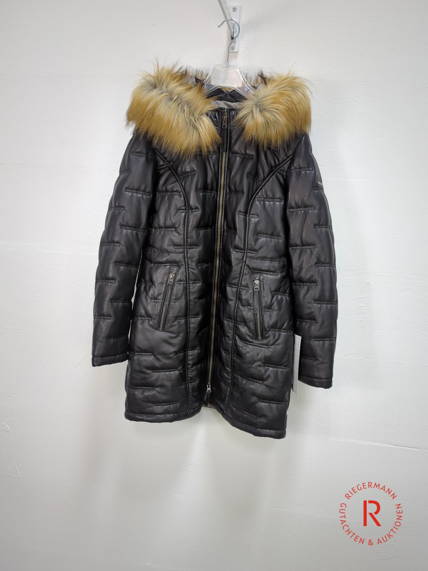 DAMEN LEDERMANTEL GRÖSSE 38